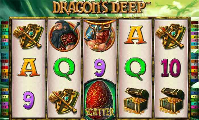 игровой слот dragons deep